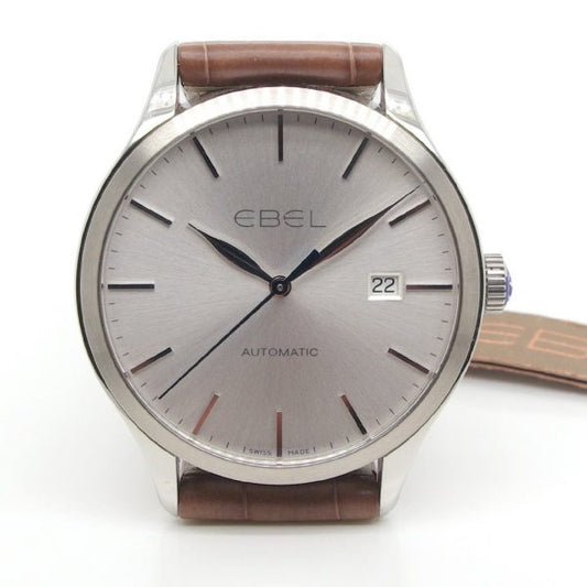 EBEL 100 Classic Stainless Steel 40mm Automatic Date Watch