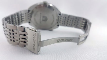 Tag Heuer Autavia Re Edition Steel Automatic Chronograph with White Dial