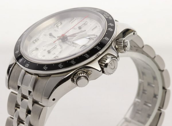 Tudor Prince Date 79260 Chronograph 40mm Steel Automatic Watch, Year 2001