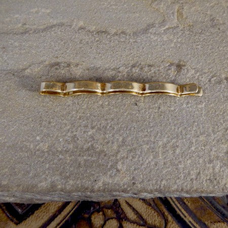 Vintage Cartier 14ct Yellow Gold Tie Clip, Signed