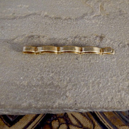 Vintage Cartier 14ct Yellow Gold Tie Clip, Signed