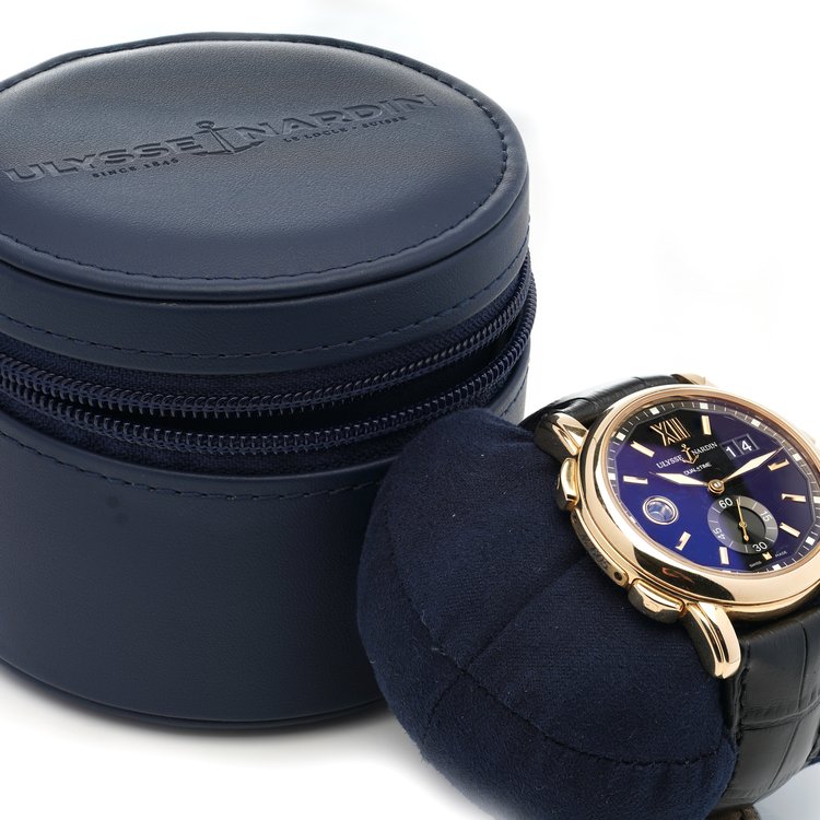 Ulysse Nardin 18ct Yellow Gold Dual Time Automatic Watch