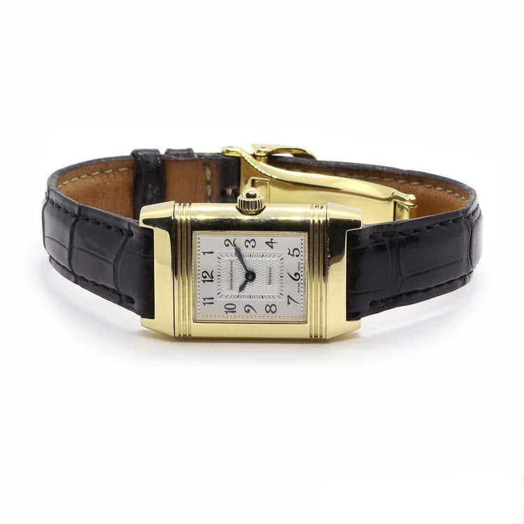 Jaeger LeCoultre Reverso Duetto 18ct Yellow Gold Ladies Manual Watch