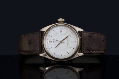 Rolex Oyster Perpetual 4467 18ct Rose Gold Bubble Back Chronometer