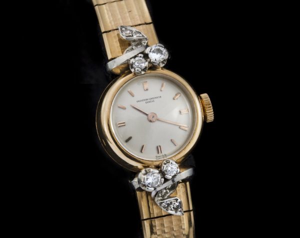 Vintage Vacheron Constantin 18ct Yellow Gold and Diamond Watch; manual wind movement, Circa 1950s
