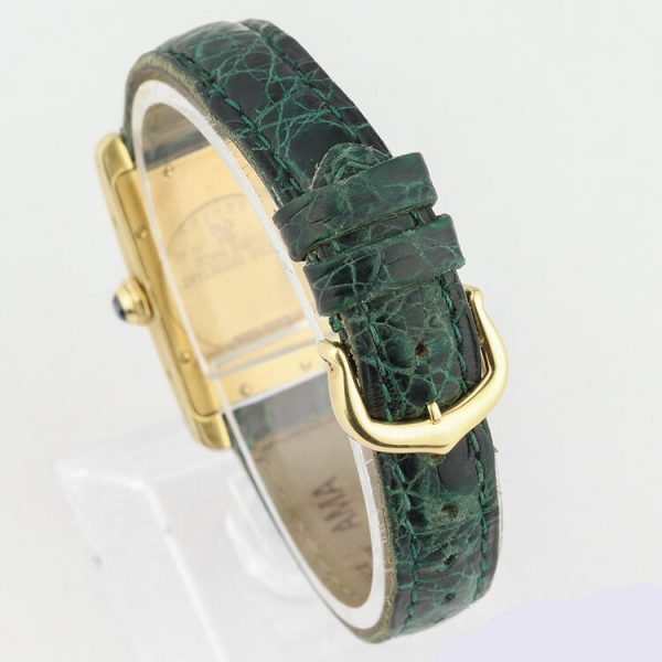 Cartier Tank Americaine 18ct Yellow Gold Ladies Watch