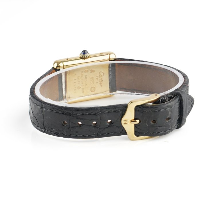 Vintage 1970s Cartier Must de Cartier Tank Manual Watch