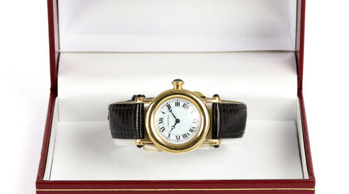 Cartier Diabolo 18ct Yellow Gold 27mm MidSize Quartz Watch
