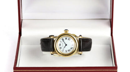 Cartier Diabolo 18ct Yellow Gold 27mm MidSize Quartz Watch