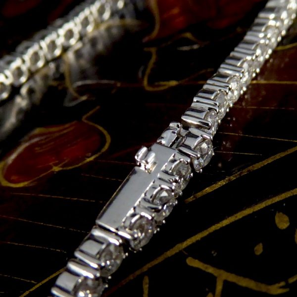 4.55ct Round Brilliant Cut Diamond Tennis Bracelet