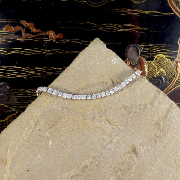 4.55ct Round Brilliant Cut Diamond Tennis Bracelet