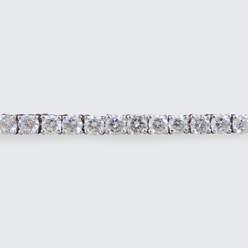 4.85ct Round Brilliant Cut Diamond Tennis Bracelet