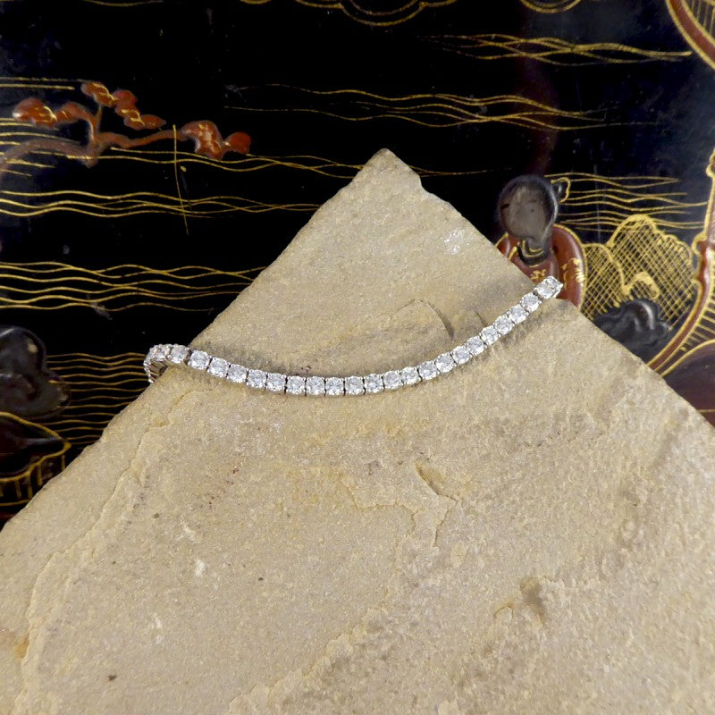 4.85ct Round Brilliant Cut Diamond Tennis Bracelet