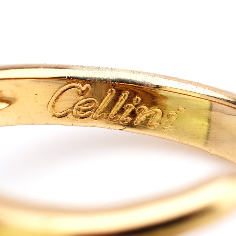 Carrera y Carrera for Cellini 18ct Gold Hand Ring with Diamond Dice