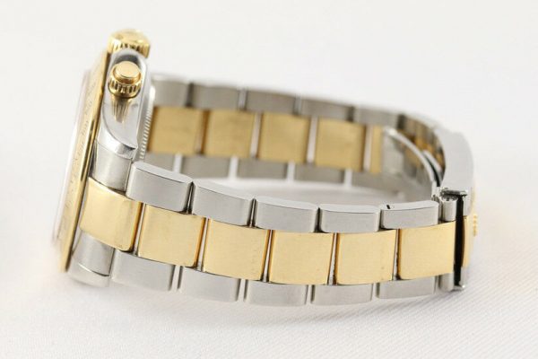 Rolex Daytona Cosmograph 116523 Automatic 40mm Chronograph Steel and Gold Watch, on a steel and gold Oyster bracelet, Circa 2000s, with Rolex box and papers