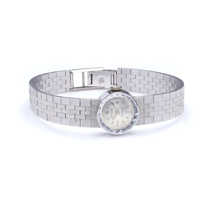 Rolex Precision 18ct White Gold Ladies Watch