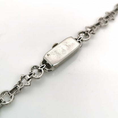 Art Deco Diamond and Platinum Cocktail Wristwatch, Circa 1925