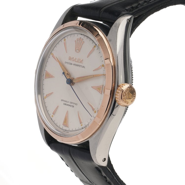 Vintage 1950s Rolex Oyster Perpetual 6085 Automatic Watch