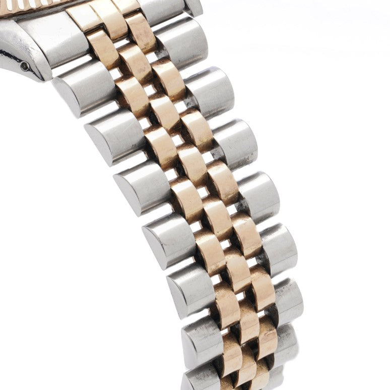 Vintage Rolex Datejust 1601 in Steel and Rose Gold