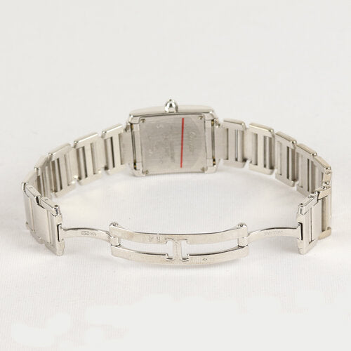 Cartier Tank Française Ladies 18ct White Gold and Diamond, 20mm