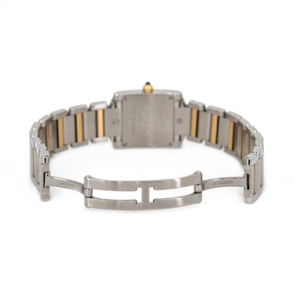 Cartier Tank Francaise 20mm Small Model Steel and Gold Quartz Watch