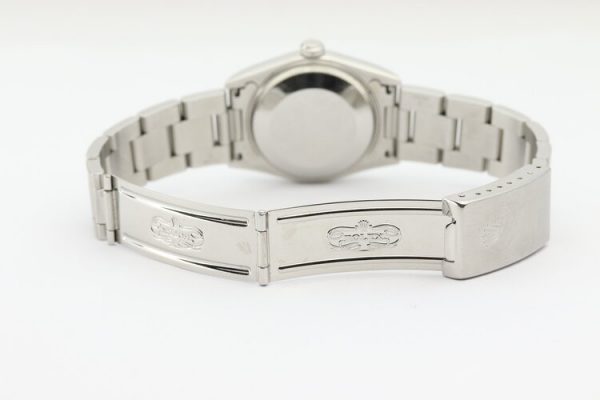 Rolex Datejust Midsize 31mm Stainless Steel Automatic Watch with Original Black Jubilee Diamond Dial, Ref 78240, on stainless steel Oyster bracelet with fold-over clasp