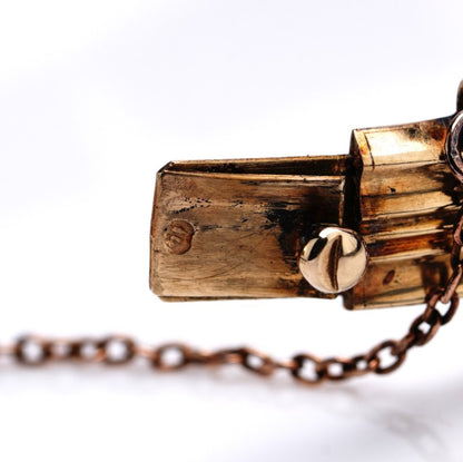 Antique Garnet and Gold Jewellery Suite