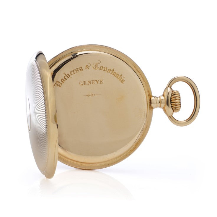 Vintage 1960s Vacheron and Constantin Chronometre Royal 18ct Yellow Gold Pocket Watch