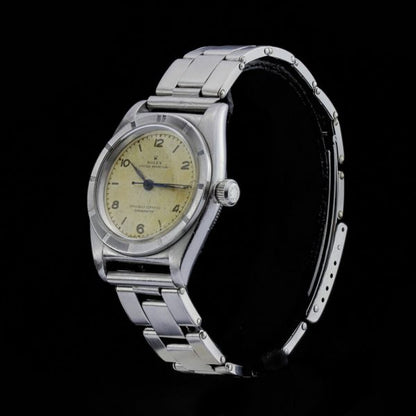 Rare Vintage Rolex Bubbleback 3372 Automatic Chronometer, Circa 1930