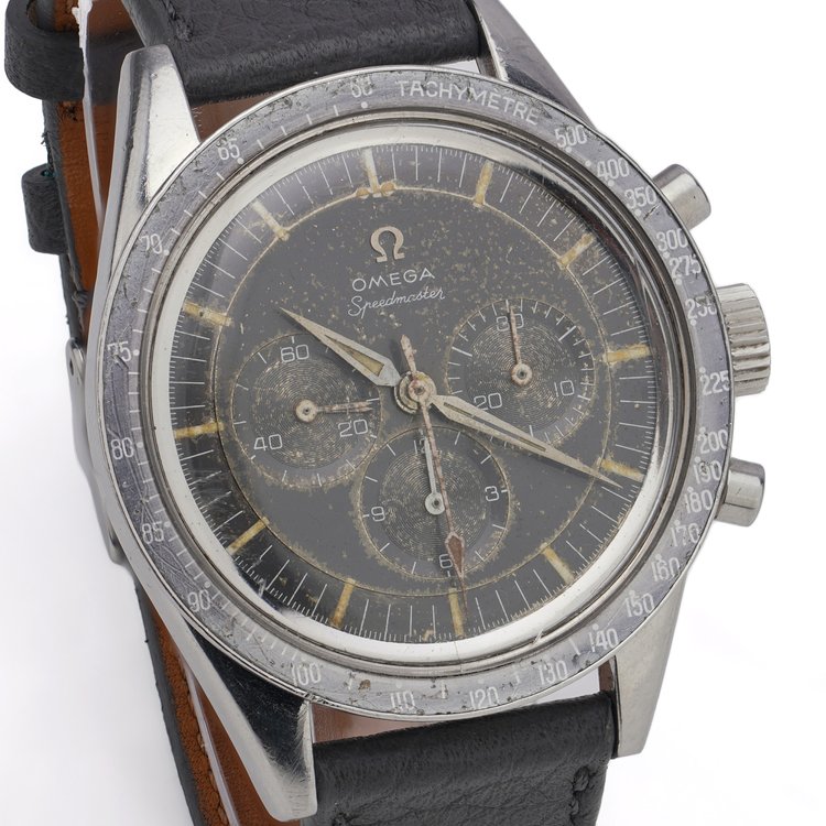 Vintage 1964 Omega Speedmaster Manual Watch, Ref ST 105.002