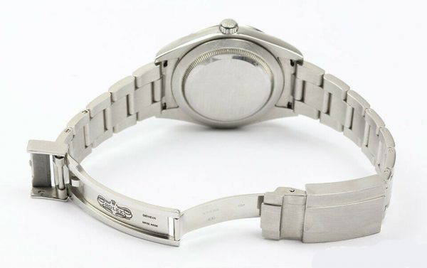 Rolex Explorer 214270 Stainless Steel 39mm Automatic Watch; black dial with 3 Arabic numerals, sapphire crystal and screwdown crown, stainless steel Oyster bracelet strap