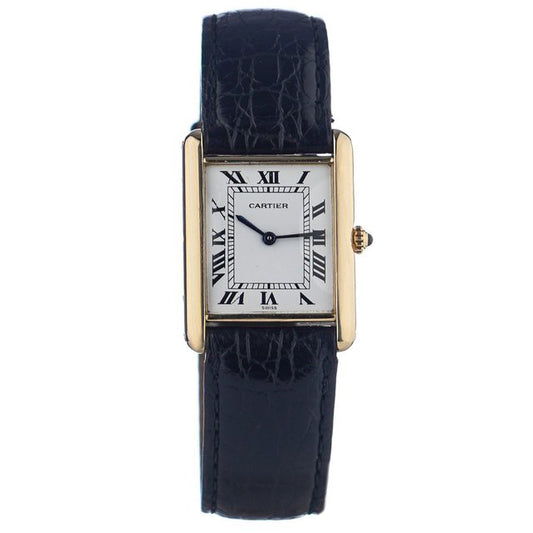 Vintage Cartier Tank 18ct Gold Watch