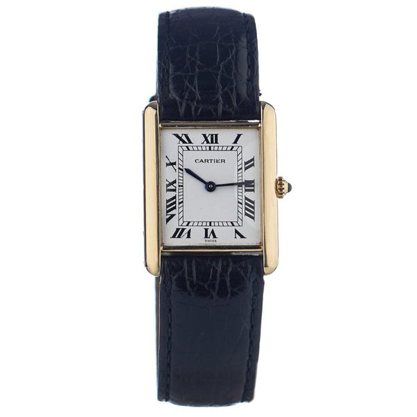 Vintage Cartier Tank 18ct Gold Watch