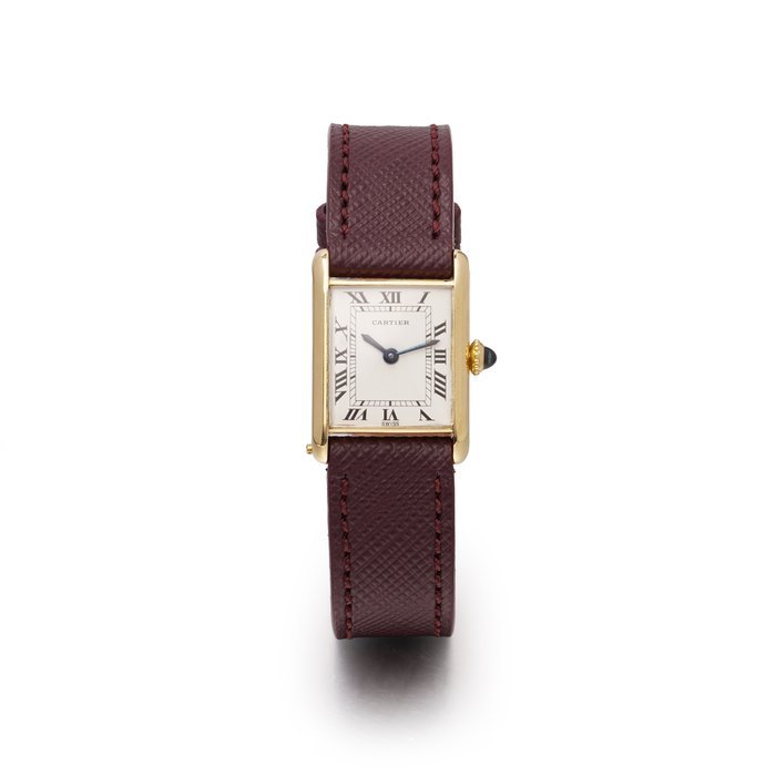 Cartier Tank Louis Mini Watch, 67117, 18ct Gold Case, 1980s