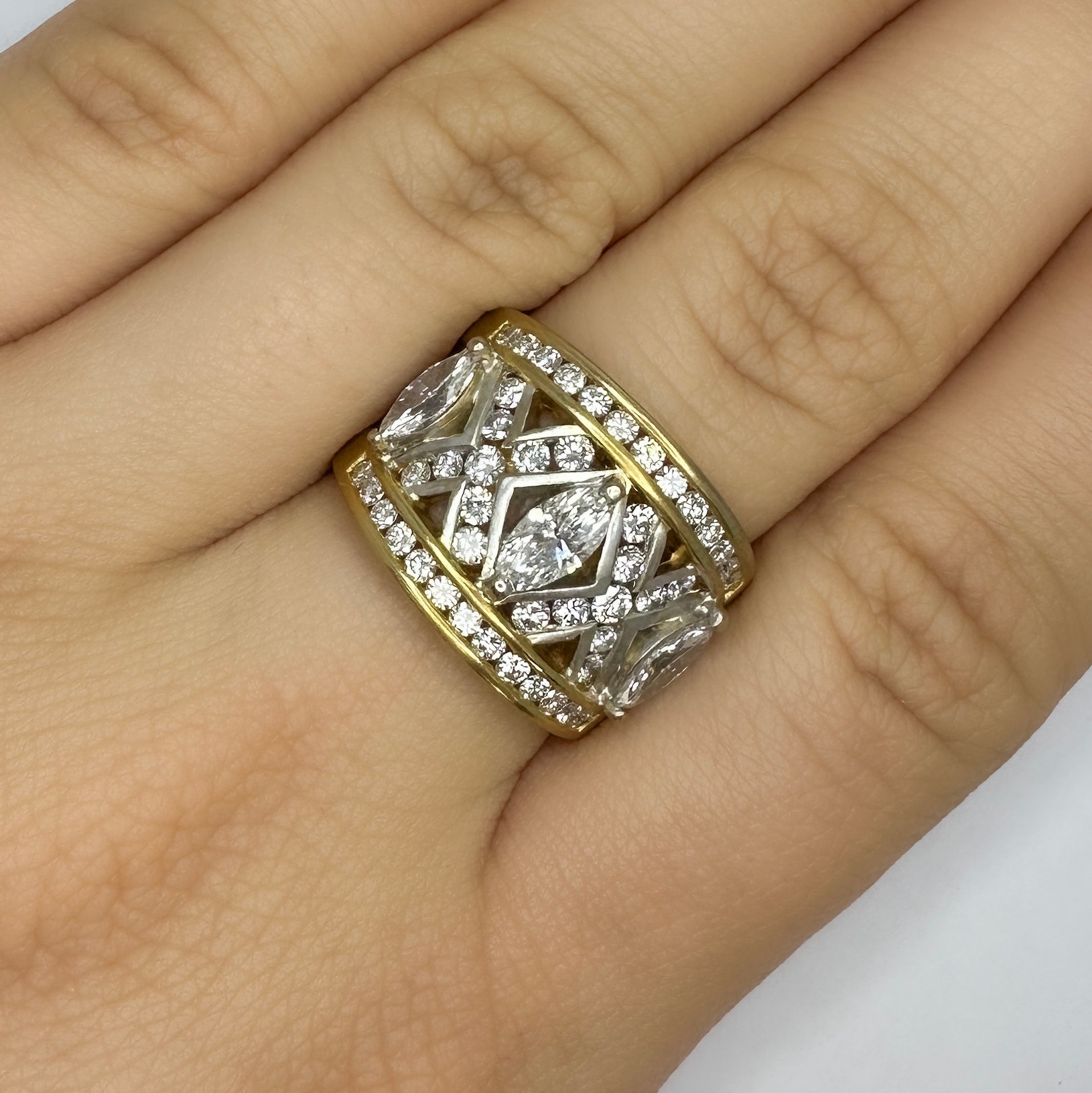 Vintage Alder Diamond Ring