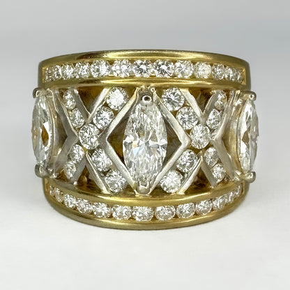 Vintage Alder Diamond Ring