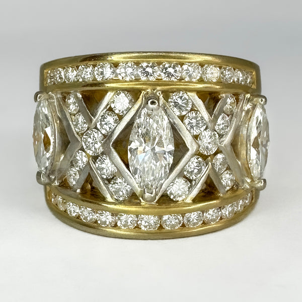 Vintage Alder Diamond Ring