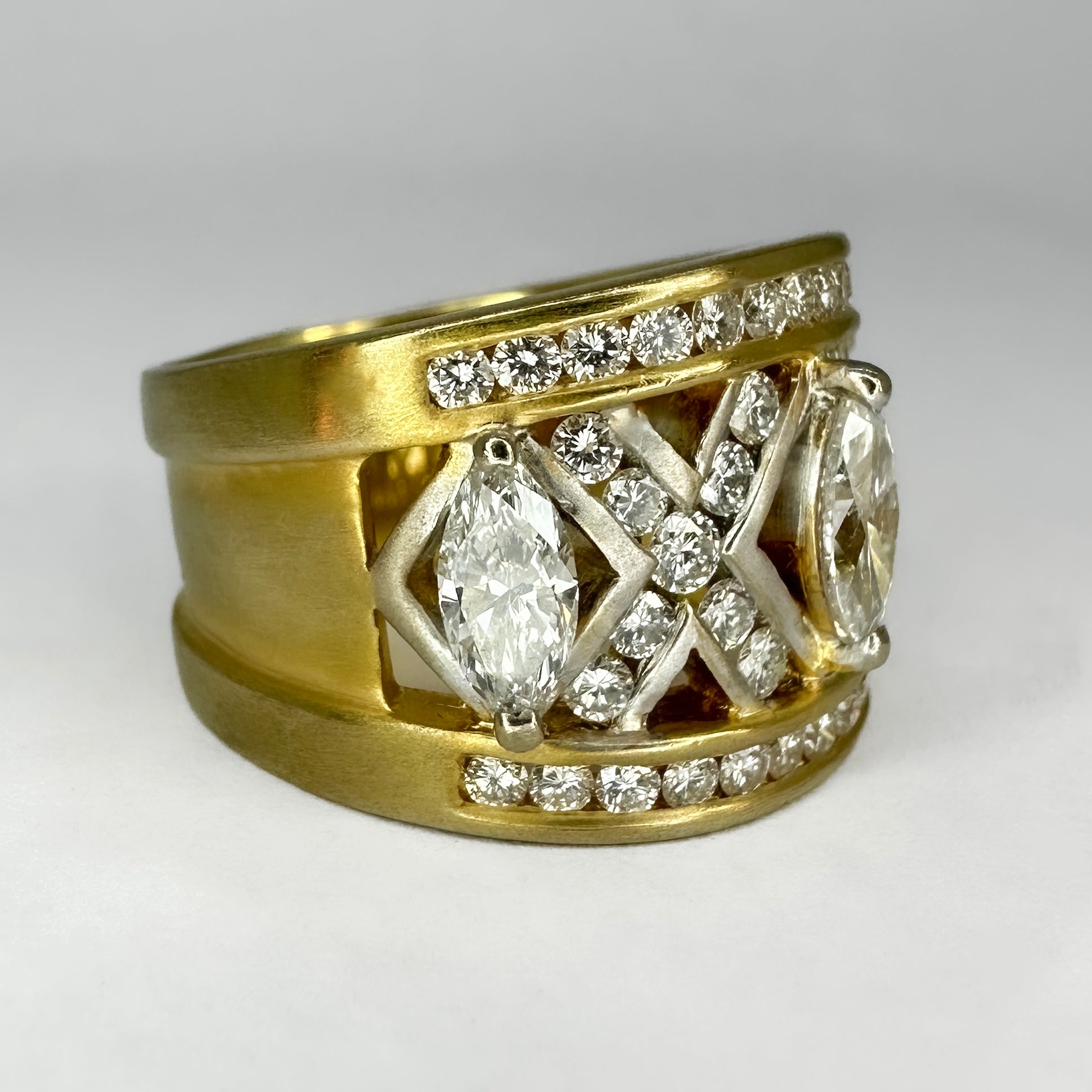 Vintage Alder Diamond Ring