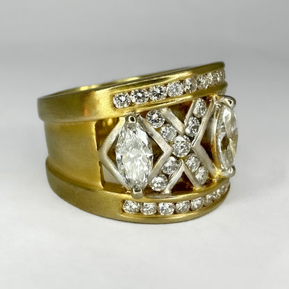 Vintage Alder Diamond Ring