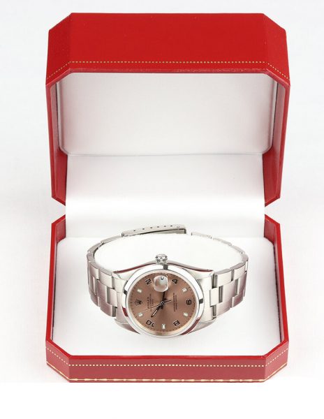 Rolex Oyster Perpetual Date 34mm Steel 15200 Automatic, Copper Dial