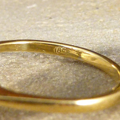 Vintage Daisy Diamond Bezel Set Cluster Ring, 0.91 carat total