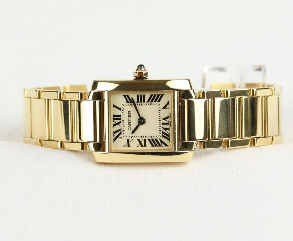 Cartier Tank Francaise 18ct Yellow Gold 20mm Ladies Watch