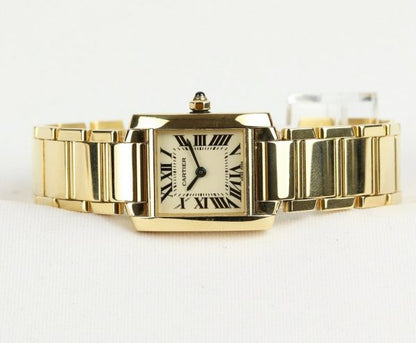 Cartier Tank Francaise 18ct Yellow Gold 20mm Ladies Watch
