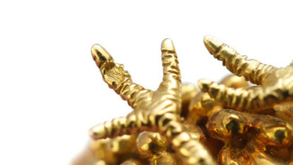 Vintage French 18ct Yellow Gold Bird Brooch with Ruby and Diamonds, Circa 1940s-1950s