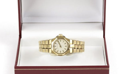 Vacheron Constantin Overseas Ladies 18ct Yellow Gold Bracelet Watch