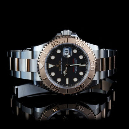 Rolex Yacht Master 126621 Steel and 18ct Rose Gold Watch, with Box and Papers