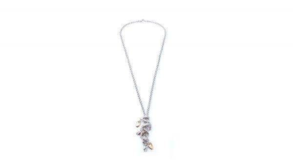 Fope 18ct White Gold Necklace with Diamonds, 0.52 carats