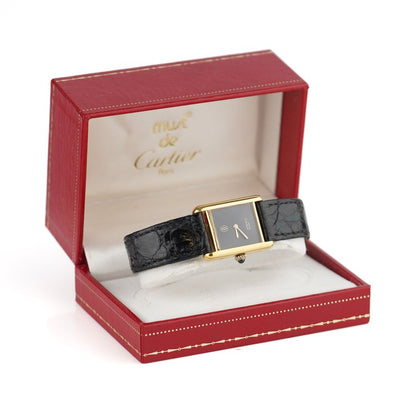 Vintage 1970s Cartier Must de Cartier Tank Manual Watch