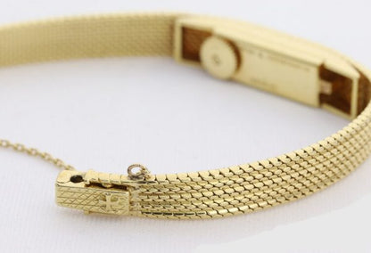 Vacheron Constantin Rare 1950s Ladies 18ct Yellow Gold Manual Bracelet