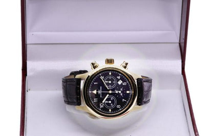 IWC Pilot Chronograph 18ct Yellow Gold 36mm Watch, Ref 3741